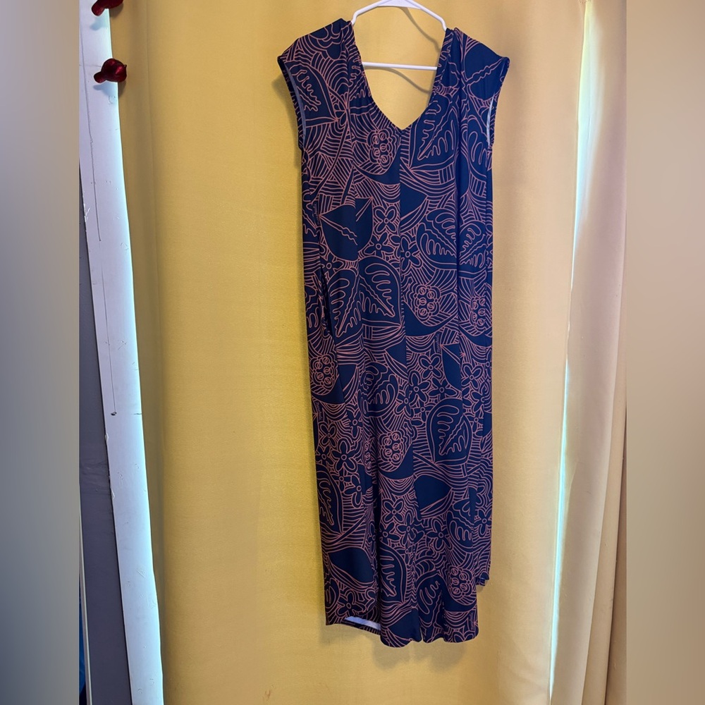 Manuhealii Navy and Orange Jumper